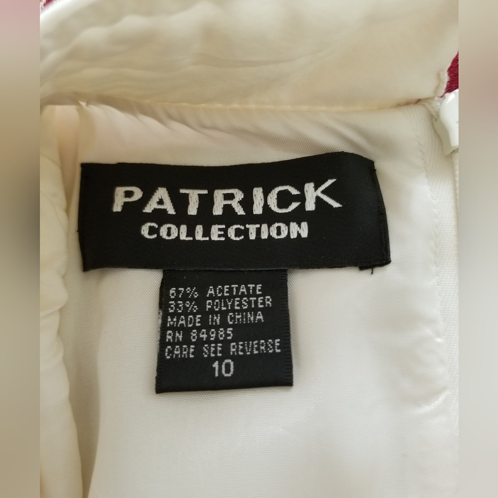 Patrick Collection Shift Passenenterie Emb. Dress… - image 6